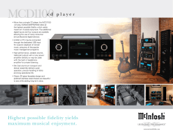 Highest possible fidelity yields maximum musical