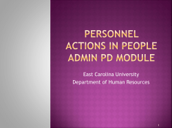 People Admin Position Description Actions Workshop
