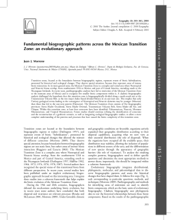 Fundamental biogeographic patterns across the Mexican Transition