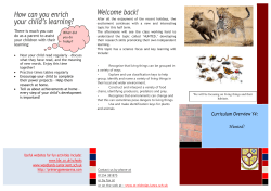 How can you enrich your child`s learning?