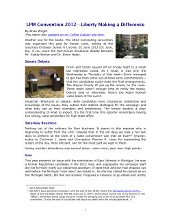 LPM Convention 2012—Liberty Making a Difference