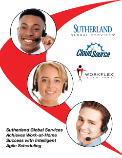 Sutherland Global Services Achieves Work-at