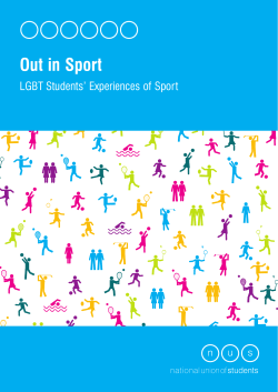 Out in Sport