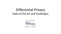 Differential Privacy For Dummies