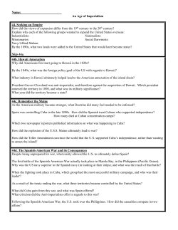 An Age of Imperialism - History with Mr. Bayne