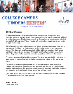 college campus &ldquo;finders keepers&rdquo;