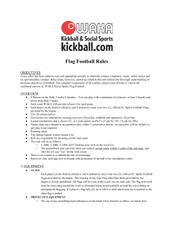 Flag Football Rules