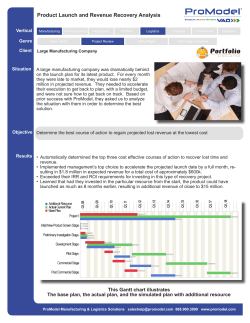 Product Launch and Revenue Recovery Analysis