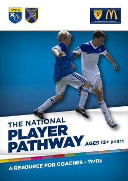 player pathway - Scottish Football Association