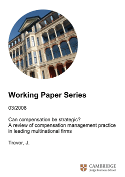 PDF - Can compensation be strategic?