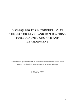 consequences of corruption at the sector level and implications for