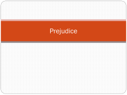 Prejudice