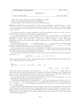 Lecture 18 - People.csail.mit.edu