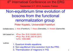 Non-equilibrium time evolution of bosons from the functional