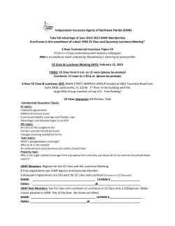 Independent Insurance Agents of Northeast Florida (IIANF) Take full