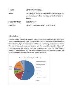 General Committee 1 Chair Report-1
