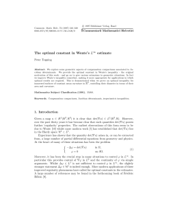 The optimal constant in Wente`s L estimate