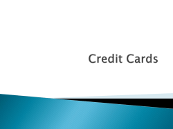 Credit Cards