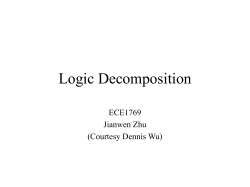 BDD-Based Logic Optimization System