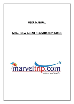 user manual mtal- new agent registration guide
