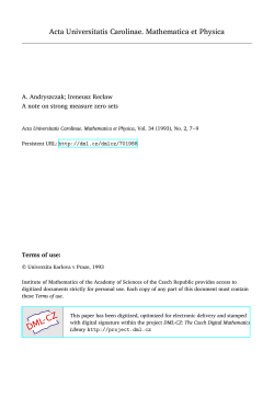 A note on strong measure zero sets