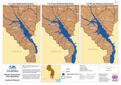 Malawi: Flood Event. Flood Modelling. Southern