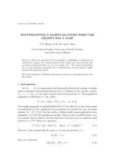 nEF ( ~Xn - )2] &rarr; 2 - Institute of Statistical Science, Academia Sinica