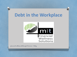 Debt in the Workplace - SME Toolkit South Africa