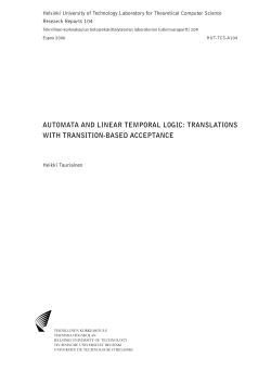 Automata and Linear Temporal Logic: Translations with Transition