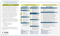 UltraFast Design Methodology Quick Reference Guide