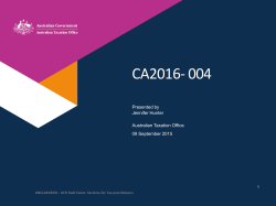 CA2016-003 CA2016-004 - Software developers homepage