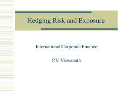 Advanced Financial Analysis: Intro and Firm Objectives