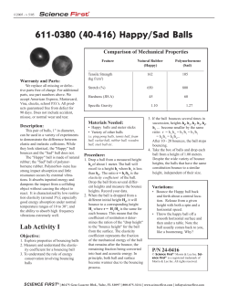 611-0380 (40-416) Happy/Sad Balls