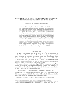CLASSIFICATION OF SOFIC PROJECTIVE SUBDYNAMICS OF