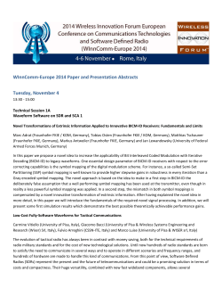Spectrum Shared Wireless Sensor Networks based on Radio