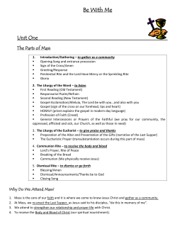 New REL 9 NOTES-Units 1-10 - Christ the Redeemer Catholic