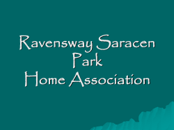 Ravensway Saracen Park Home Association