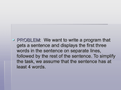 Word Extractor class