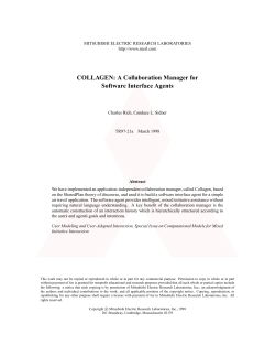 COLLAGEN: A Collaboration Manager for Software Interface Agents