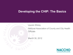 CHIP - naccho