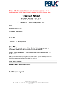 Practice Name
