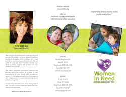 Mary Scott-Lau - Women in Need Hawaii