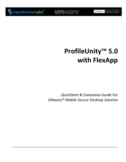 Stratusphere Assessment Setup Guide