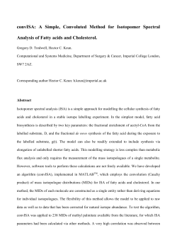 convISA: A Simple, Convoluted Method for Isotopomer