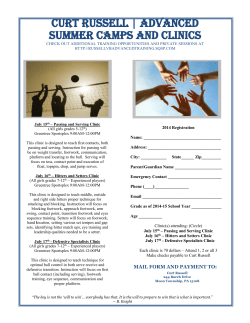 CURT RUSSell | advanced volleyball training