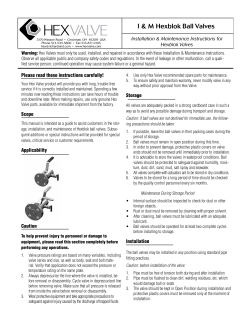 Hex Block Ball Valves