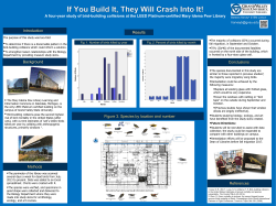 A four-year study of bird-building collisions at the LEED Platinum