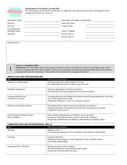 MA Work-Based Learning Plan (Word)