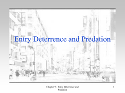 EC 170: Industrial Organization
