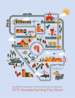 2015 Nevada Gaming Fact Book